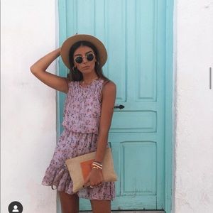 Zara Print Floral Mini Dress